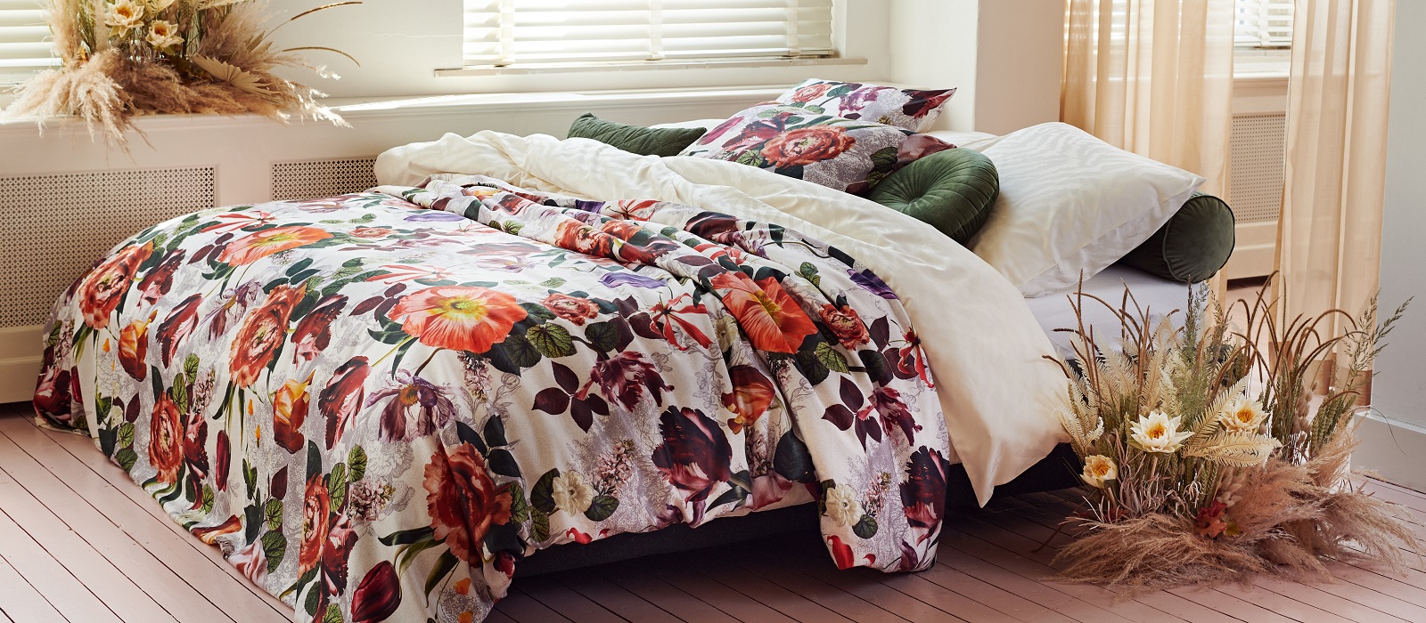 ESSENZA Scarlett Vanilla Dekbedovertrekset 140 x 220 cm