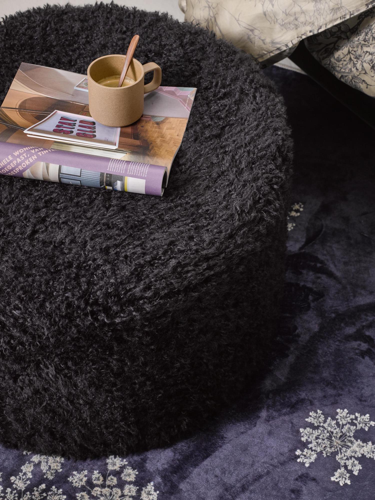 ESSENZA Shelley Nightblue Pouf